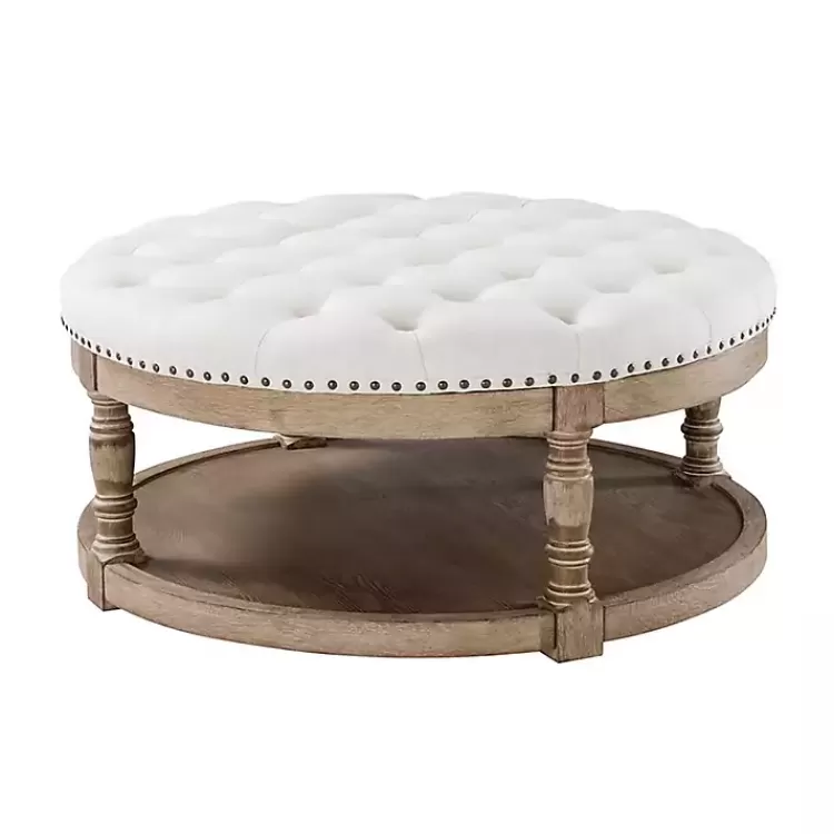 round_ivory_cepheus_tufted_ottoman_3.webp Round Cepheus Tufted Ottoman>Kirklands Home Best
