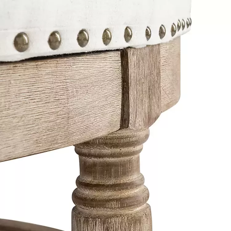 round_ivory_cepheus_tufted_ottoman_5.webp Round Cepheus Tufted Ottoman>Kirklands Home Best