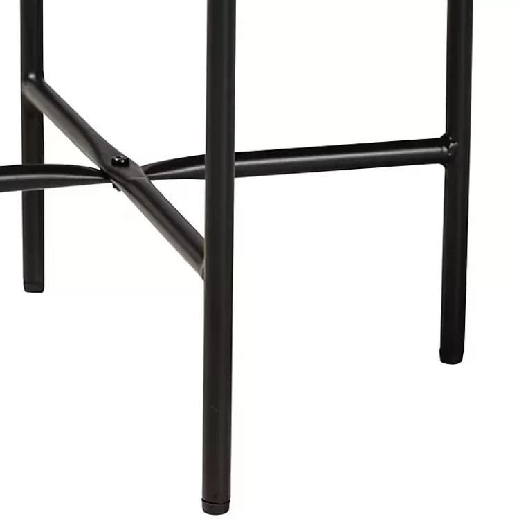 round_light_brown_wood_x_base_accent_table_2.webp Round Light Wood X Base Accent Table>Kirklands Home Hot