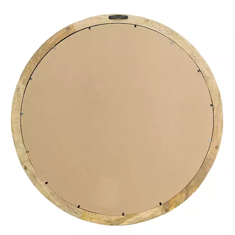 round_mango_wood_wall_mirror_4.webp Round Mango Wood Wall Mirror>Kirklands Home Clearance