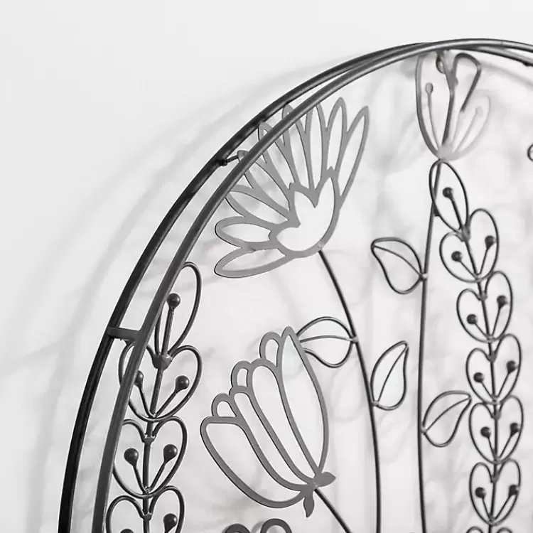 round_metal_floral_cutout_wall_plaque_2.webp Round Metal Floral Cutout Wall Plaque>Kirklands Home Outlet