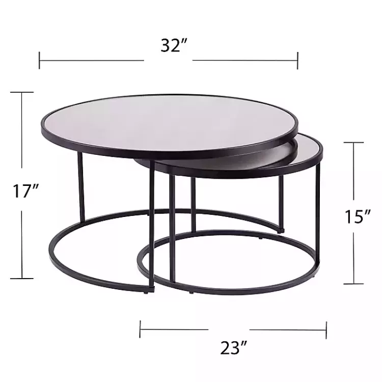 round_mirrored_nesting_tables_set_of__4.webp Round Mirrored Nesting Tables, Set of 2>Kirklands Home Fashion