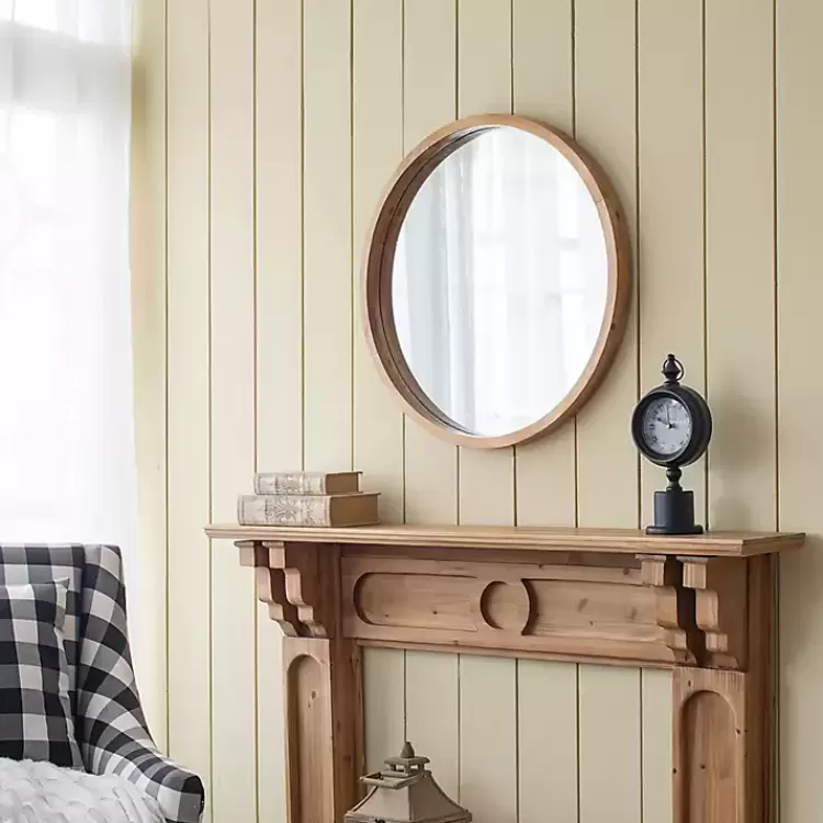 round_natural_light_wood_wall_mirror_7.webp Round Natural Light Wood Wall Mirror>Kirklands Home Flash Sale