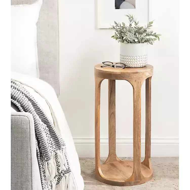 round_natural_wood_dani_accent_table_5.webp Round Natural Wood Dani Accent Table>Kirklands Home Best Sale