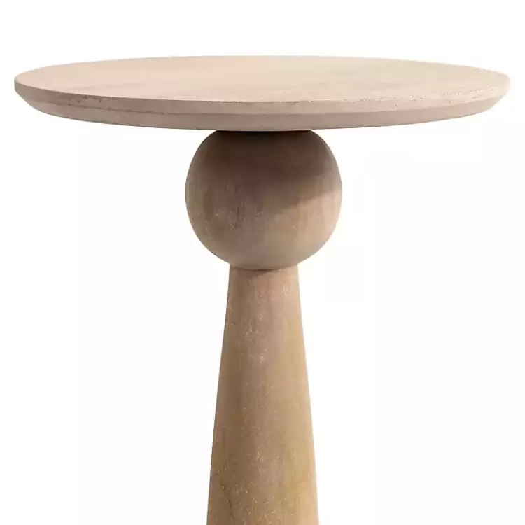 round_natural_wood_jess_accent_table_2.webp Round Natural Wood Jess Accent Table>Kirklands Home Hot