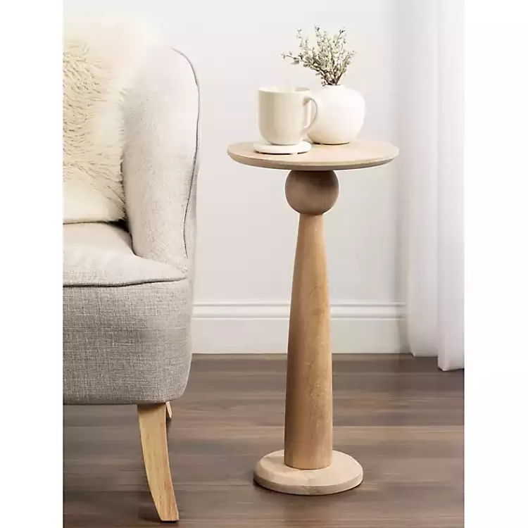 round_natural_wood_jess_accent_table_5.webp Round Natural Wood Jess Accent Table>Kirklands Home Hot