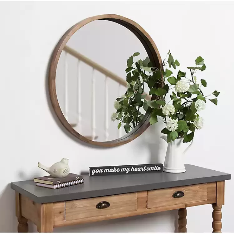 round_rustic_wood_hutton_mirror_4.webp Round Rustic Wood Hutton Mirror>Kirklands Home Sale