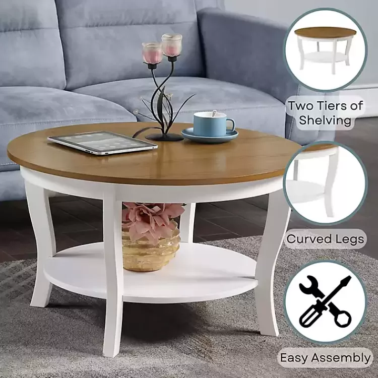 round_white_and_natural_curved_legs_coffee_table_4.webp Round and Natural Curved Legs Coffee Table>Kirklands Home Cheap