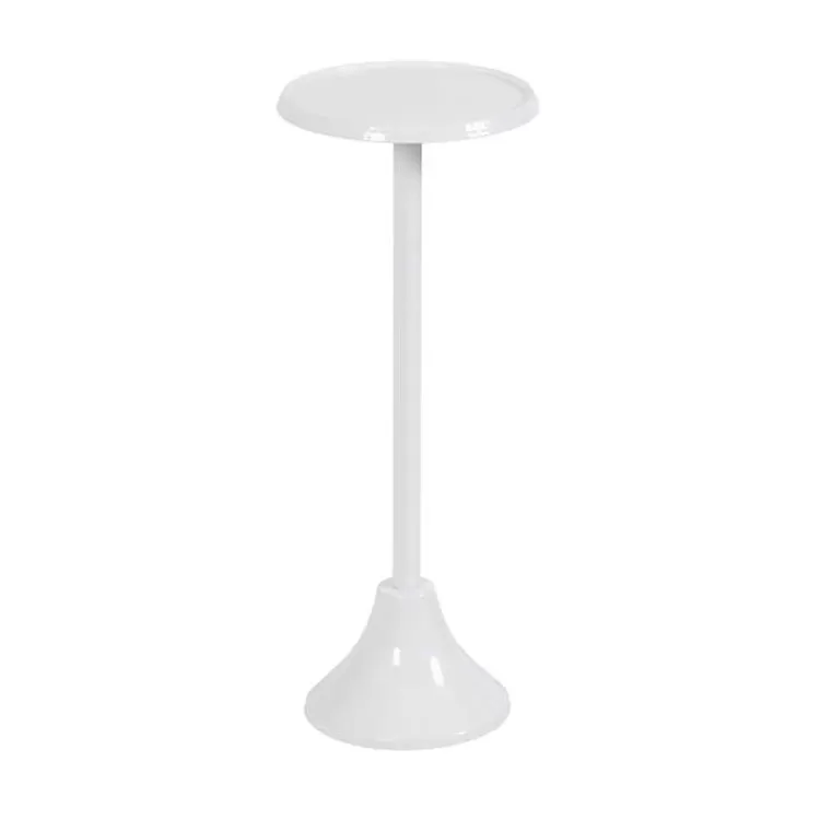 Round Metal Layla Accent Table>Kirklands Home Clearance