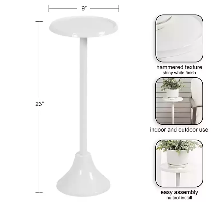 Round Metal Layla Accent Table>Kirklands Home Clearance
