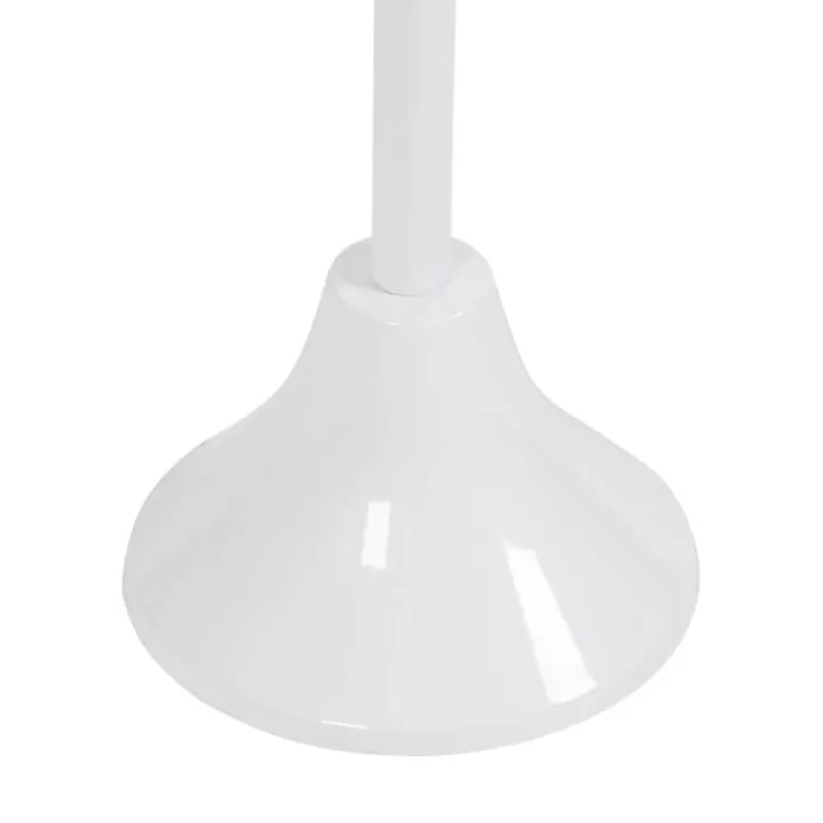 round_white_metal_layla_accent_table_2.webp Round Metal Layla Accent Table>Kirklands Home Clearance