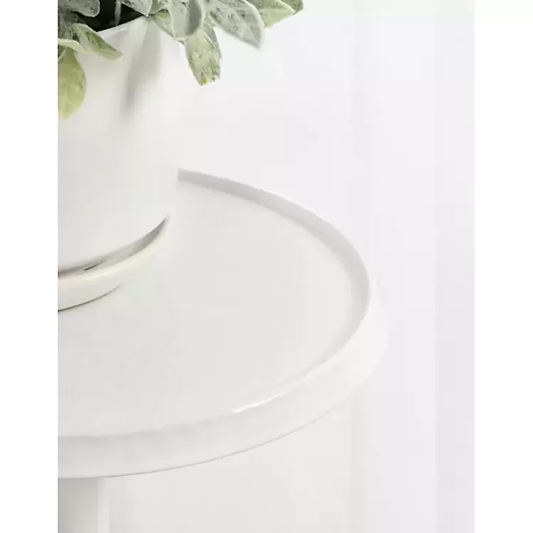 round_white_metal_layla_accent_table_9.webp Round Metal Layla Accent Table>Kirklands Home Clearance