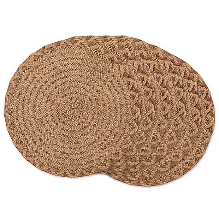 Round Woven Lattice Placemats, Set of 6>Kirklands Home Cheap