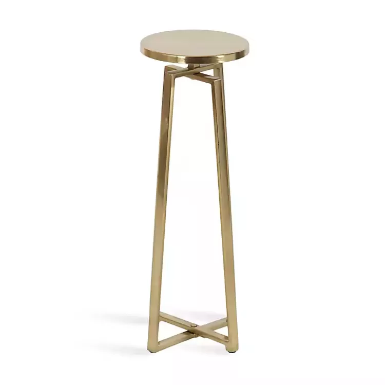 round_zia_gold_metal_accent_table_4.webp Round Zia Metal Accent Table>Kirklands Home Hot