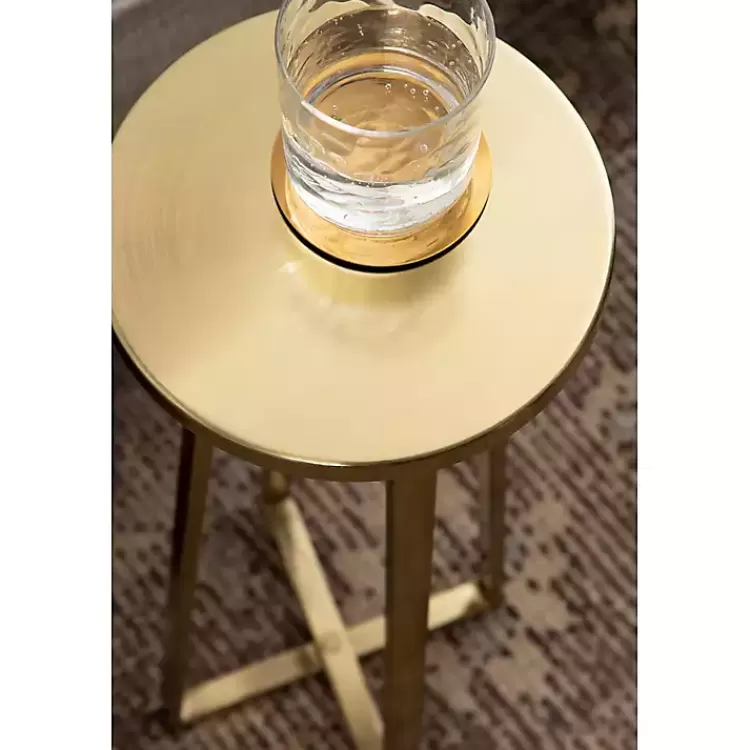 round_zia_gold_metal_accent_table_9.webp Round Zia Metal Accent Table>Kirklands Home Hot
