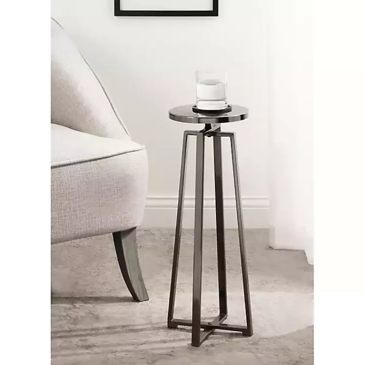 round_zia_pewter_metal_accent_table_5.webp Round Zia Pewter Metal Accent Table>Kirklands Home Fashion