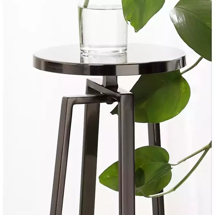round_zia_pewter_metal_accent_table_7.webp Round Zia Pewter Metal Accent Table>Kirklands Home Fashion