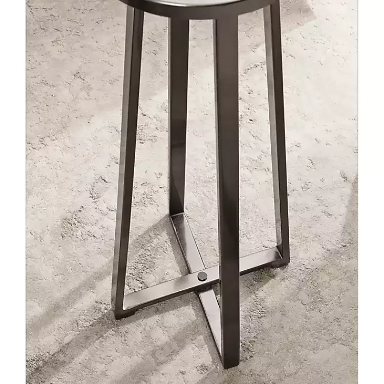 round_zia_pewter_metal_accent_table_9.webp Round Zia Pewter Metal Accent Table>Kirklands Home Fashion