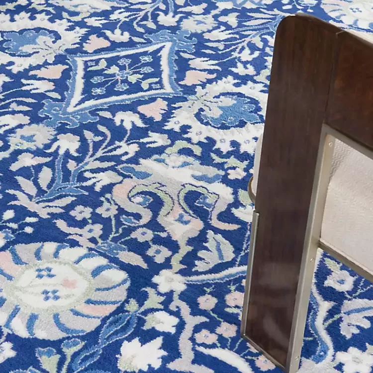 royal_blue_floral_motif_area_rug_x_6-1.webp Royal Blue Floral Motif Area Rug, 7x10>Kirklands Home Shop