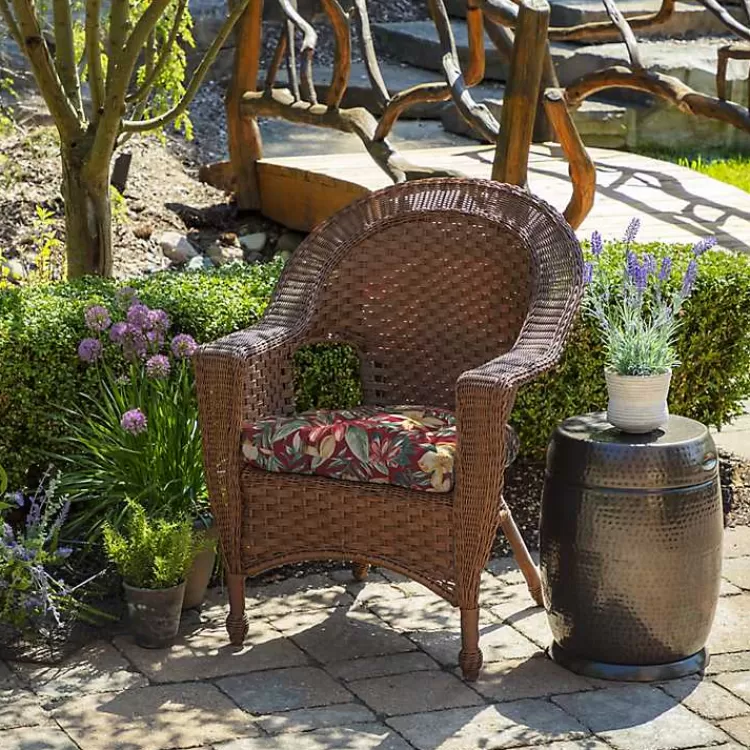 Ruby Tropical 2-pc. Outdoor Wicker Cushion Set>Kirklands Home Cheap