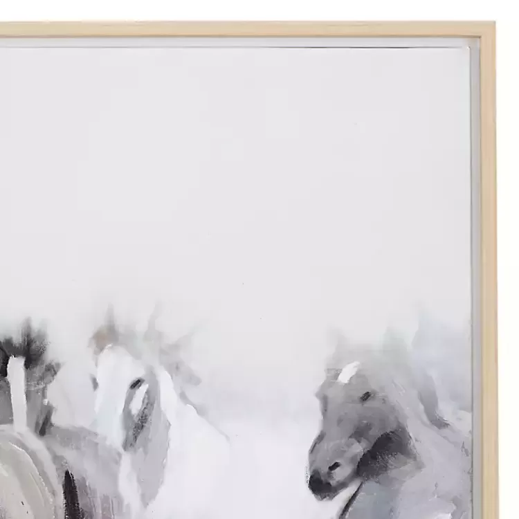 running_horses_framed_canvas_art_print_4.webp Running Horses Framed Canvas Art Print>Kirklands Home Outlet
