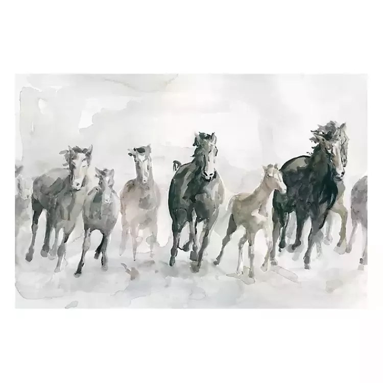 Running Wild Giclee Canvas Art Print>Kirklands Home Discount