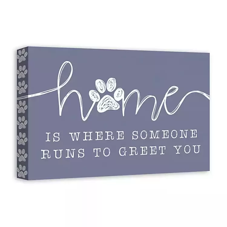 Runs To Greet You Canvas Art Print, 18x12 in.>Kirklands Home Clearance