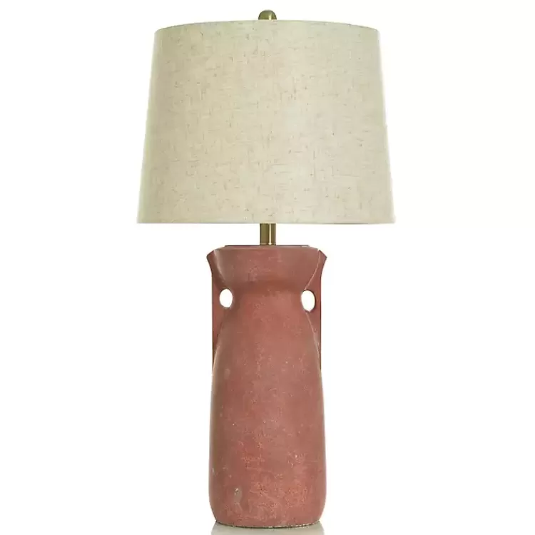 Rust Textured Cement Table Lamp>Kirklands Home Best Sale