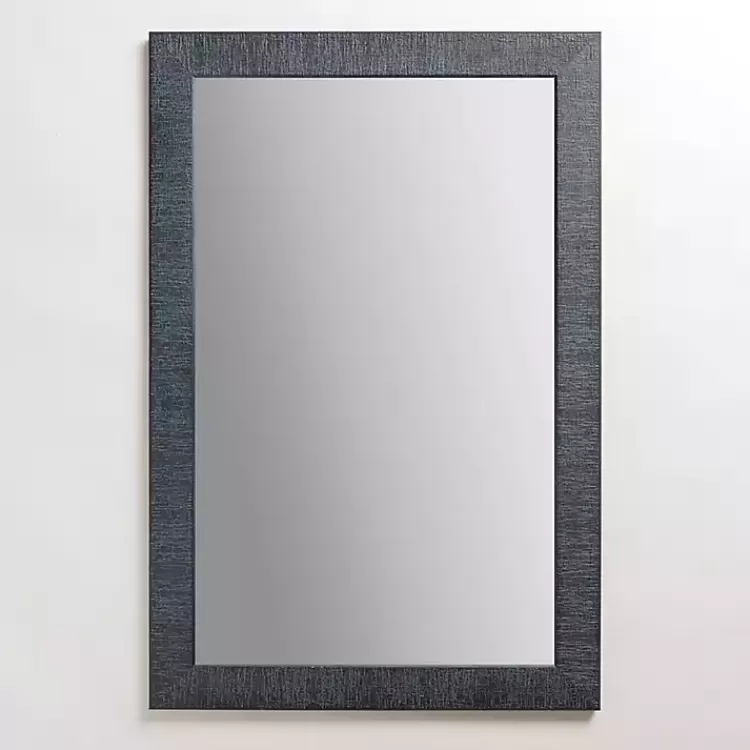 Rustic Black Ryan Profile Mirror>Kirklands Home Best Sale