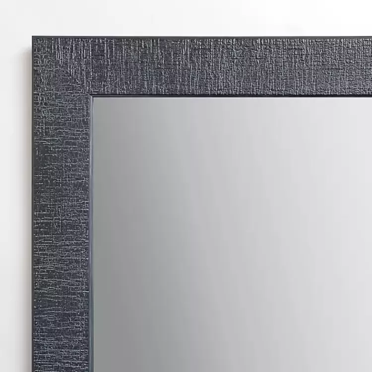 Rustic Black Ryan Profile Mirror>Kirklands Home Best Sale