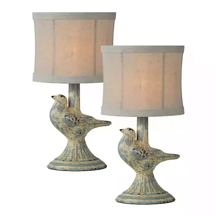 Rustic June Bird Mini Table Lamps, Set of 2>Kirklands Home Best Sale