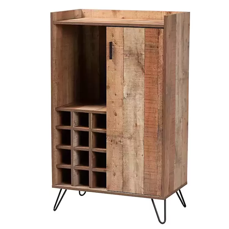 Rustic Hairpin Wine Cabinet>Kirklands Home New