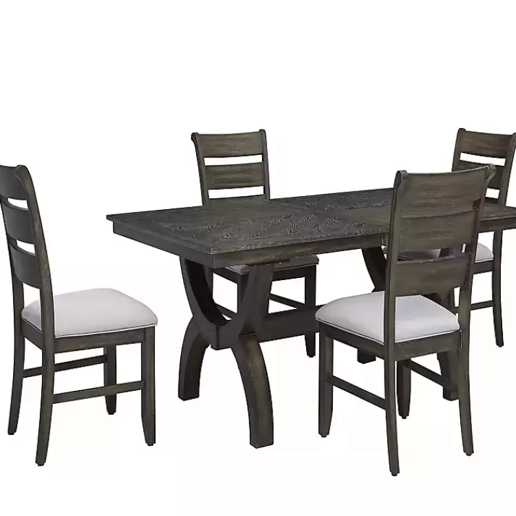 Rustic Brown Slat Back Dining Chairs, Set of 2>Kirklands Home Flash Sale