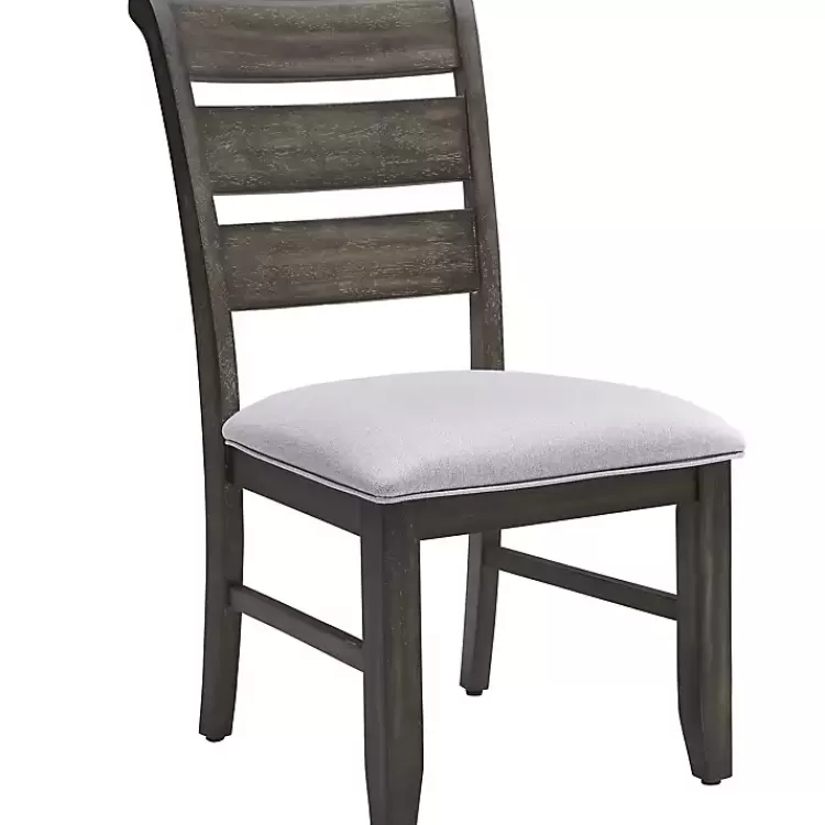 rustic_brown_slat_back_dining_chairs_set_of__3.webp Rustic Brown Slat Back Dining Chairs, Set of 2>Kirklands Home Flash Sale