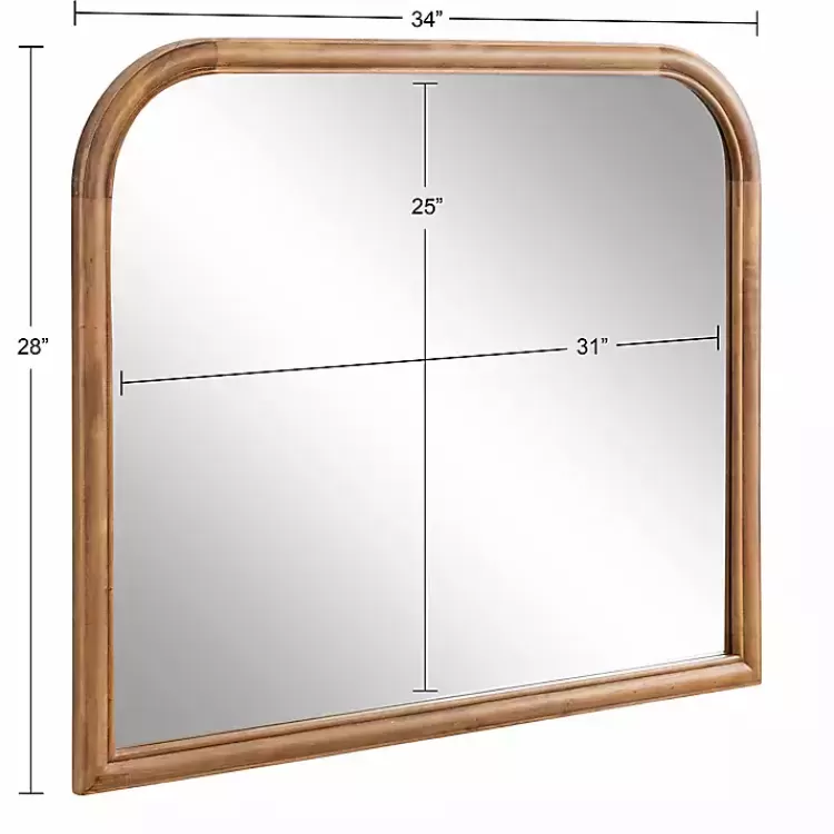 rustic_brown_wide_arch_wall_mirror_8.webp Rustic Brown Wide Arch Wall Mirror>Kirklands Home Sale