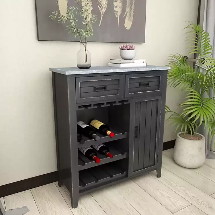 rustic_galvanized_top_wine_cabinet_10.webp Rustic Galvanized Top Wine Cabinet>Kirklands Home Hot