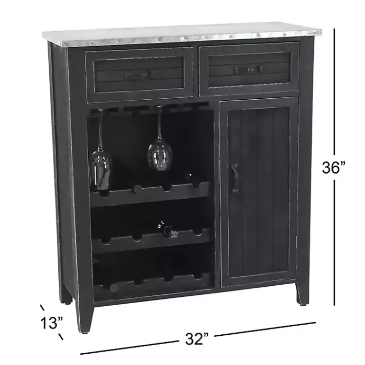 rustic_galvanized_top_wine_cabinet_7.webp Rustic Galvanized Top Wine Cabinet>Kirklands Home Hot