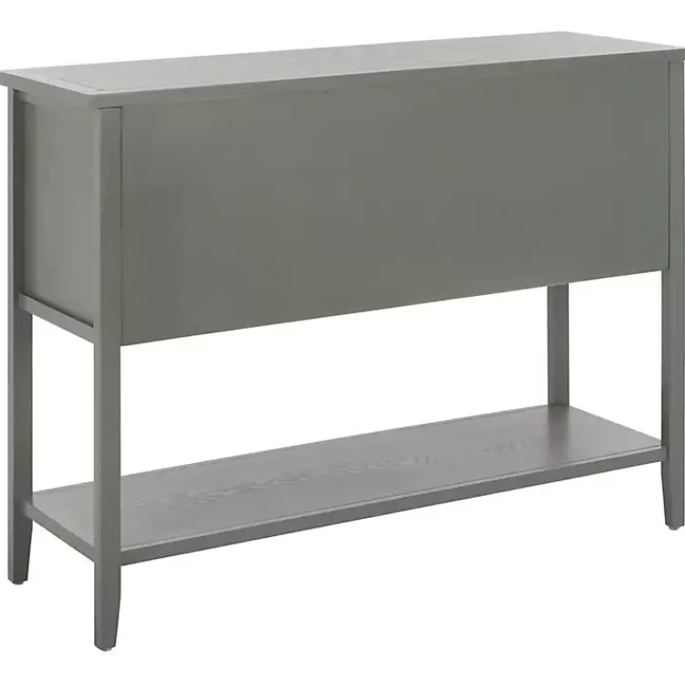 rustic_gray_drawer_charlotte_sideboard_3.webp Rustic 4-Drawer Charlotte Sideboard>Kirklands Home Online