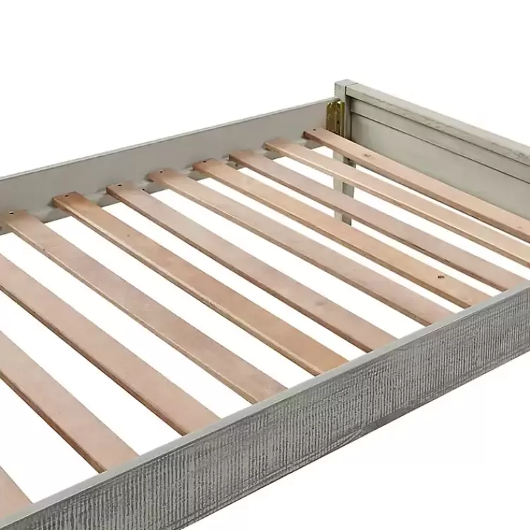 rustic_gray_pine_panel_twin_bed_frame_9.webp Rustic Gray Pine Panel Twin Bed Frame>Kirklands Home Online