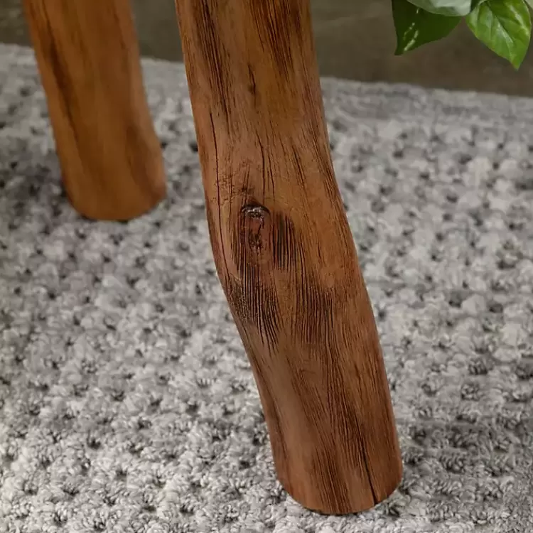 rustic_natural_woodland_accent_table_4.webp Rustic Natural Woodland Accent Table>Kirklands Home Clearance