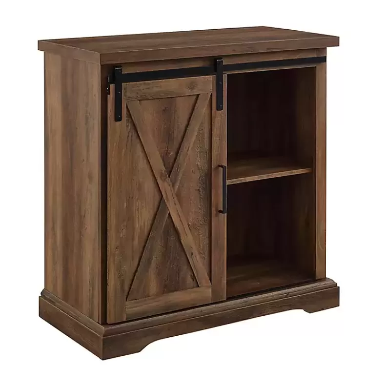 rustic_oak_sliding_barn_door_cabinet_4.webp Rustic Oak Sliding Barn Door Cabinet>Kirklands Home Store