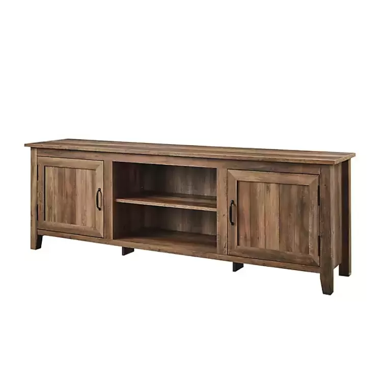 rustic_oak_wood_grooved_door_tv_stand_4.webp Rustic Oak Wood Grooved Door TV Stand>Kirklands Home Online