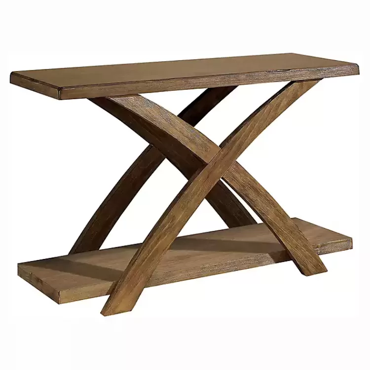 Rustic Oak Wood Juna Console Table>Kirklands Home Best