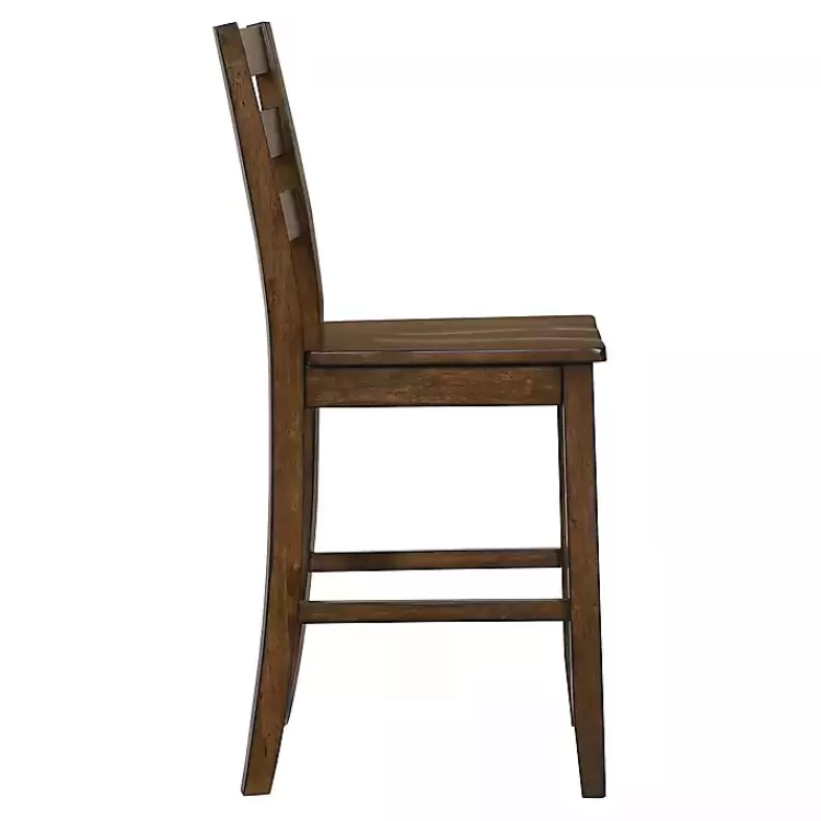 rustic_oak_wood_quinby_counter_stools_set_of__4.webp Rustic Oak Wood Quinby Counter Stools, Set of 2>Kirklands Home Best