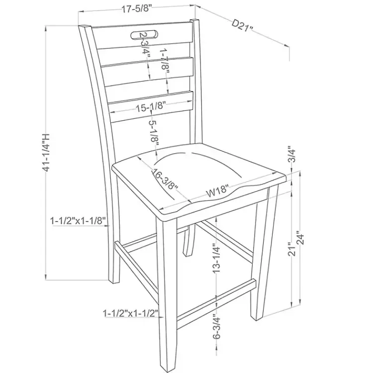 rustic_oak_wood_quinby_counter_stools_set_of__7.webp Rustic Oak Wood Quinby Counter Stools, Set of 2>Kirklands Home Best