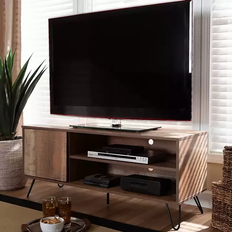 rustic_oak_wood_tv_stand_5.webp Rustic Oak Wood TV Stand>Kirklands Home Sale