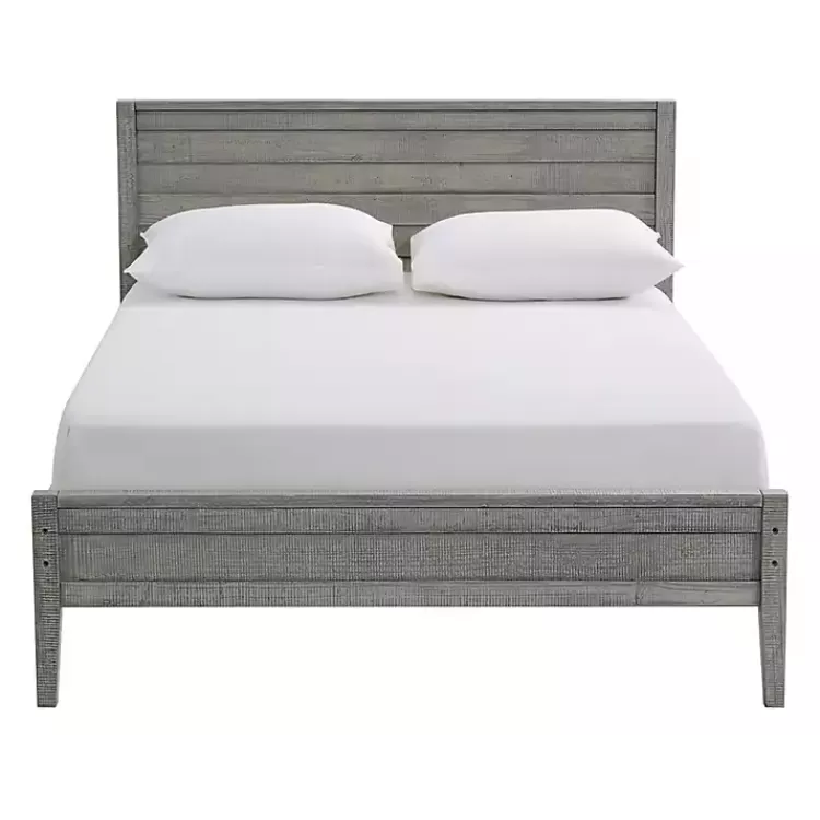 rustic_smoke_gray_wood_panel_full_bed_frame_5.webp Rustic Smoke Wood Panel Full Bed Frame>Kirklands Home Cheap