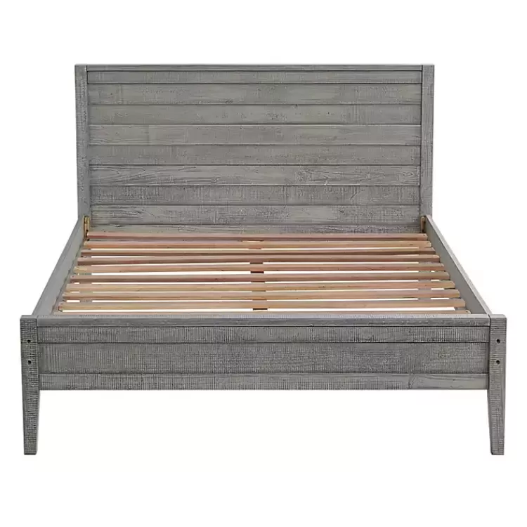 rustic_smoke_gray_wood_panel_full_bed_frame_6.webp Rustic Smoke Wood Panel Full Bed Frame>Kirklands Home Cheap