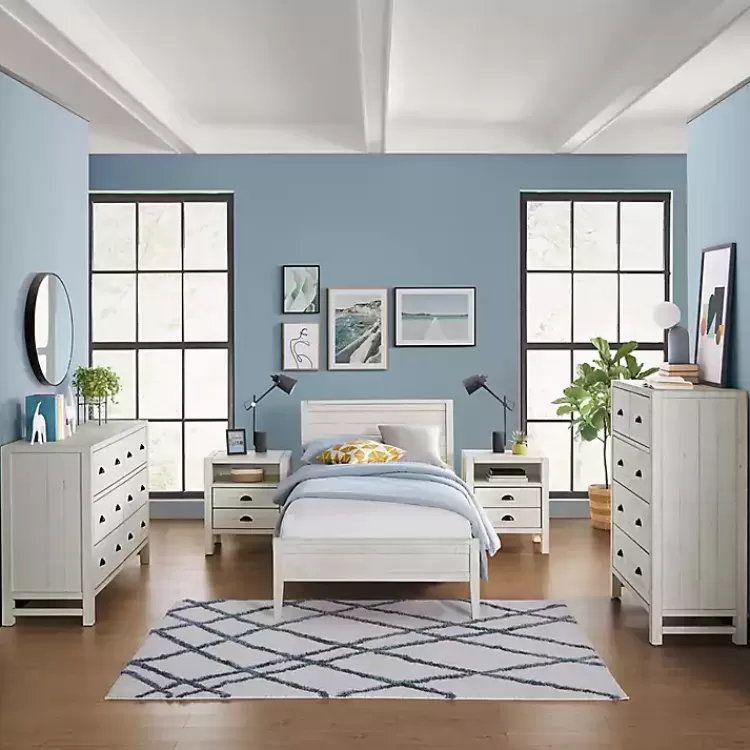 rustic_white_pine_panel_twin_bed_frame_3.webp Rustic White Pine Panel Twin Bed Frame>Kirklands Home Cheap