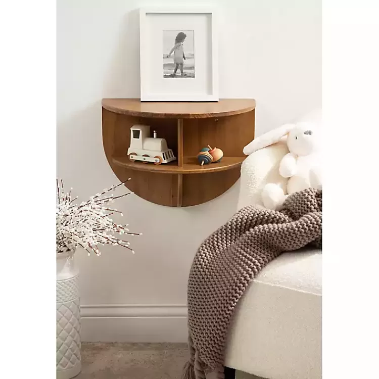 rustic_wood_half_moon_floating_accent_table_7.webp Rustic Wood Half Moon Floating Accent Table>Kirklands Home Flash Sale